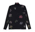 Ava and Lu Black Flower Studded Tulle Skirt & Top